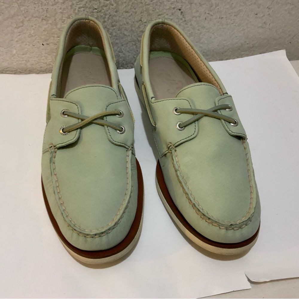 Sperry Top-Sider Gold Cup Authentic Original Boat Shoes Size 11 in green - Picture 4 of 11